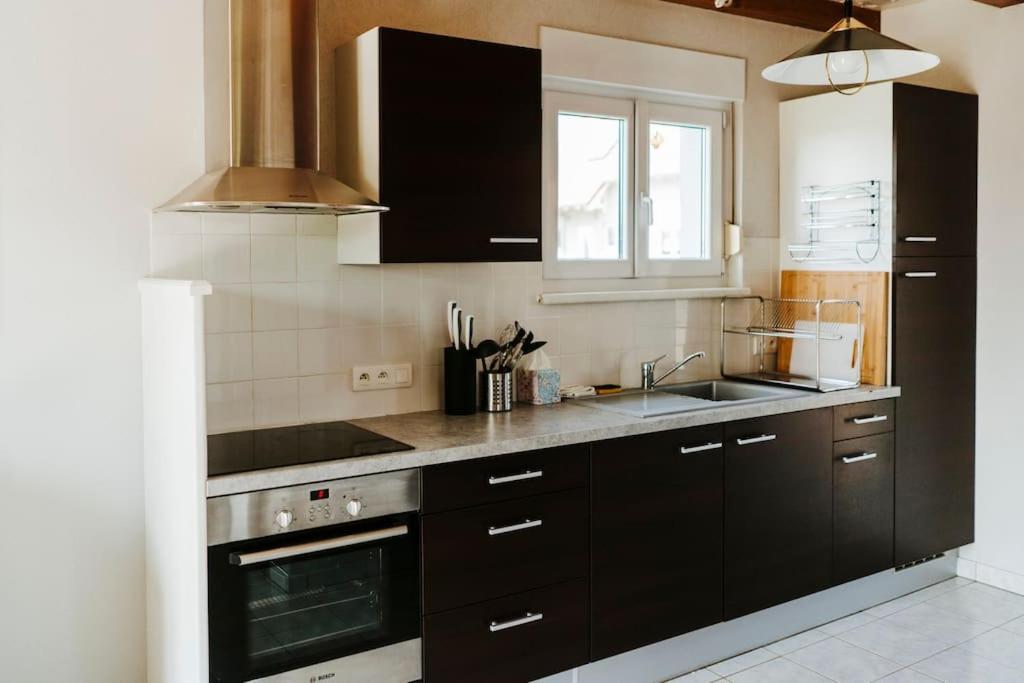 Maison A La Campagne 6 Personnes Zutzendorf Bagian luar foto
